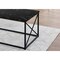 Monarch Specialties Table Set, 3pcs Set, Coffee, End, Side, Accent, Living Room, Metal, Laminate, Black Marble Look I 7954P - alternate 2